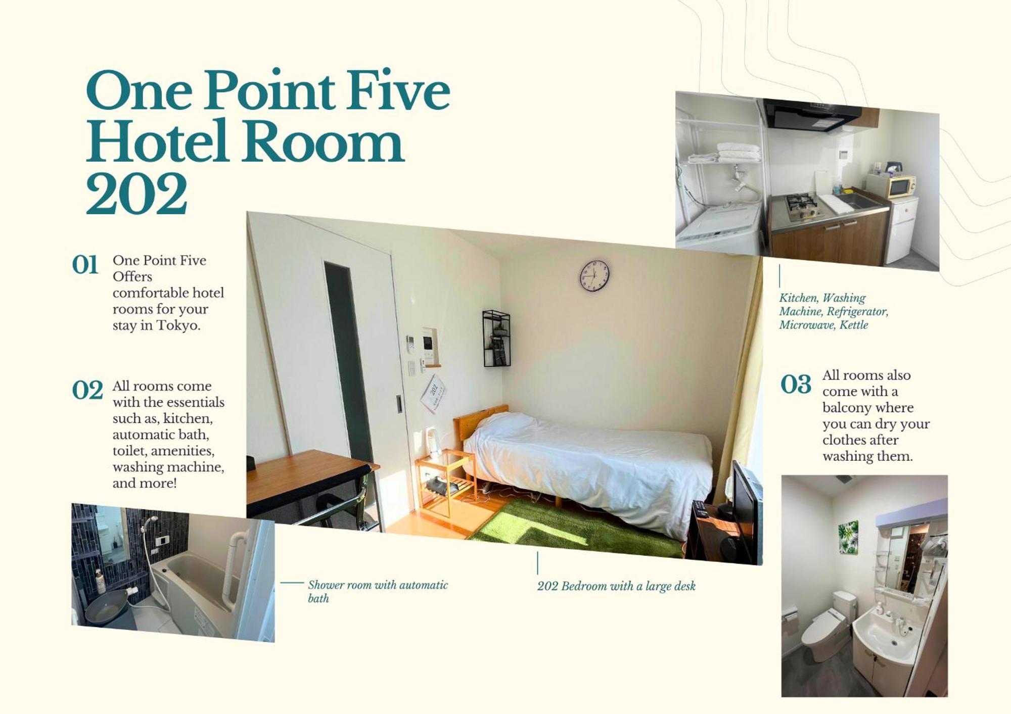 Готель One Point Five Токіо Екстер'єр фото